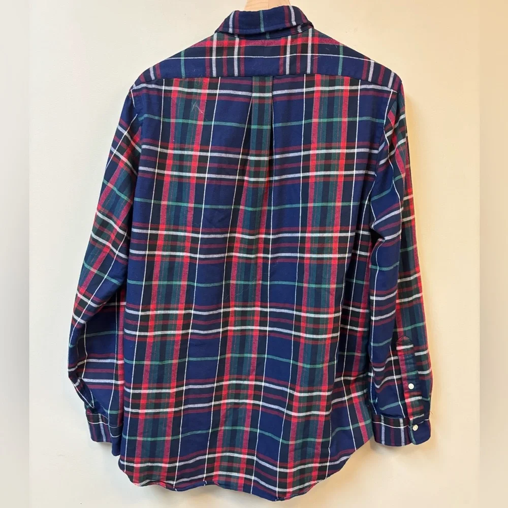 Polo Ralph Lauren Tartan Plaid Classic‎ Fit Performance Light Flannel Shirt